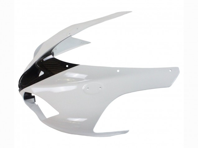 Erschwingliche Kawasaki ZX6R Motorrad Verkleidung 2007-2008 - Schwarz Weiss Ninja