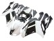 Erschwingliche Kawasaki ZX6R Motorrad Verkleidung 2007-2008 - Schwarz Weiss Ninja