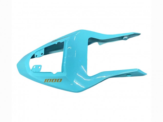 Erschwingliche Suzuki GSXR 1000 Motorrad Verkleidung 2003-2004 - Weiss Hellblau Gold
