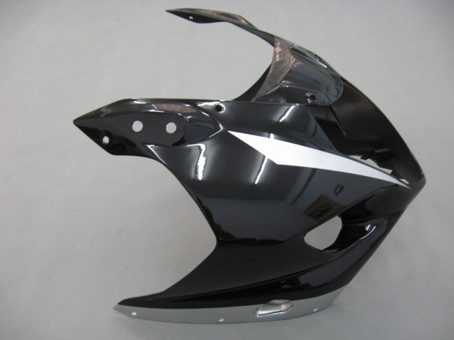 Erschwingliche Suzuki GSXR 1000 Motorrad Verkleidung 2003-2004 - Glanzendes Schwarz Weiss Grau Rot