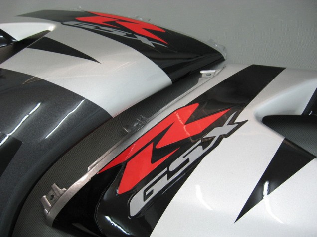 Erschwingliche Suzuki GSXR 1000 Motorrad Verkleidung 2003-2004 - Glanzendes Schwarz Weiss Grau Rot