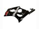 Erschwingliche Suzuki GSXR 1000 Motorrad Verkleidung 2003-2004 - Glanzendes Schwarz Weiss Rot Aufkleber