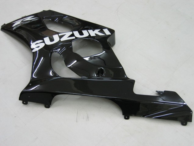 Erschwingliche Suzuki GSXR 1000 Motorrad Verkleidung 2003-2004 - Matt Glanzendes Schwarz