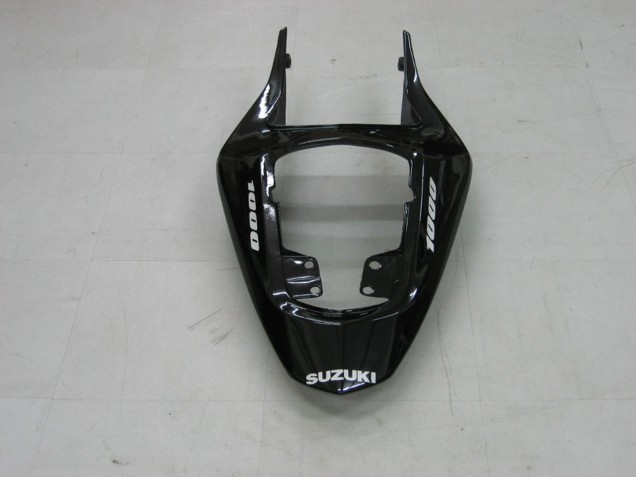 Erschwingliche Suzuki GSXR 1000 Motorrad Verkleidung 2003-2004 - Matt Glanzendes Schwarz