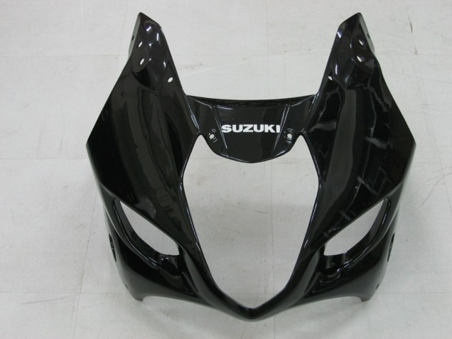 Erschwingliche Suzuki GSXR 1000 Motorrad Verkleidung 2003-2004 - Matt Glanzendes Schwarz