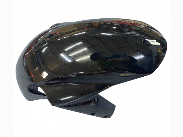 Erschwingliche Suzuki GSXR 1000 Motorrad Verkleidung 2003-2004 - Burnt Orange Glanzendes Schwarz