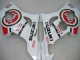 Erschwingliche Suzuki GSXR 1000 Motorrad Verkleidung 2003-2004 - Weiss Rot Motul Lucky Strike