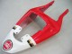 Erschwingliche Suzuki GSXR 1000 Motorrad Verkleidung 2003-2004 - Weiss Rot Motul Lucky Strike