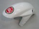 Erschwingliche Suzuki GSXR 1000 Motorrad Verkleidung 2003-2004 - Weiss Rot Motul Lucky Strike