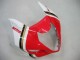 Erschwingliche Suzuki GSXR 1000 Motorrad Verkleidung 2003-2004 - Weiss Rot Motul Lucky Strike