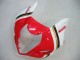 Erschwingliche Suzuki GSXR 1000 Motorrad Verkleidung 2003-2004 - Weiss Rot Motul Lucky Strike