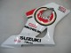Erschwingliche Suzuki GSXR 1000 Motorrad Verkleidung 2003-2004 - Weiss Rot Motul Lucky Strike