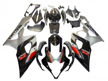 Erschwingliche Suzuki GSXR 1000 Motorrad Verkleidung 2005-2006 - Schwarz Grau Rot