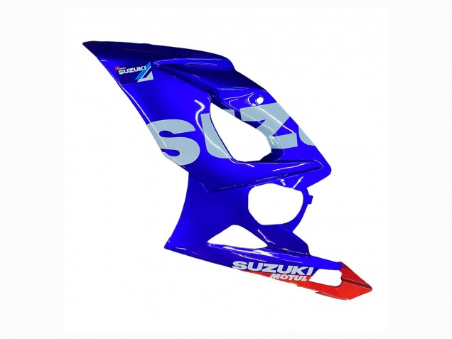 Erschwingliche Suzuki GSXR 1000 Motorrad Verkleidung 2005-2006 - Blau Gelb Weiss Rot Motul