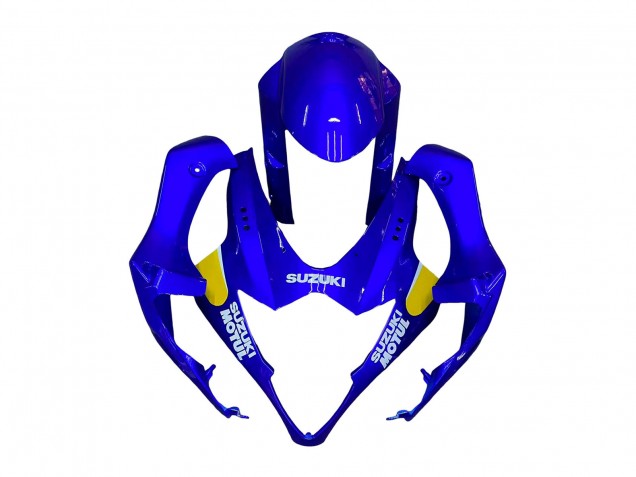 Erschwingliche Suzuki GSXR 1000 Motorrad Verkleidung 2005-2006 - Blau Gelb Weiss Rot Motul