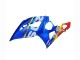 Erschwingliche Suzuki GSXR 1000 Motorrad Verkleidung 2005-2006 - Blau Gelb Rot Weiss