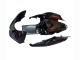 Erschwingliche Suzuki GSXR 1000 Motorrad Verkleidung 2007-2008 - Schwarz Rot Flamme
