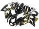 Erschwingliche Suzuki GSXR 1000 Motorrad Verkleidung 2009-2016 - Glanzendes Schwarz Gold