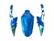 Erschwingliche Suzuki GSXR 1000 Motorrad Verkleidung 2009-2016 - Hellblau Grun Motul 29 Ecstar