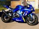 Erschwingliche Suzuki GSXR 1000 Motorrad Verkleidung 2009-2016 - Hellblau Grun Motul 29 Ecstar