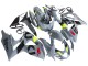 Erschwingliche Suzuki GSXR 1000 Motorrad Verkleidung 2009-2016 - Grau Neon Gelb Schwarz Motul