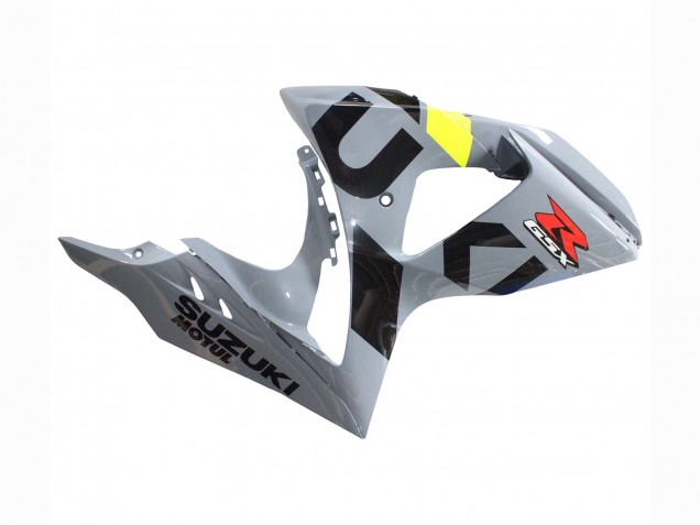 Erschwingliche Suzuki GSXR 1000 Motorrad Verkleidung 2009-2016 - Grau Neon Gelb Schwarz Motul