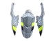 Erschwingliche Suzuki GSXR 1000 Motorrad Verkleidung 2009-2016 - Grau Neon Gelb Schwarz Motul