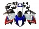 Erschwingliche Suzuki GSXR 1300 Hayabusa Motorrad Verkleidung 1996-2007 - Weiss Blau Rot Makita Schwarz