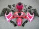 Erschwingliche Suzuki GSXR 1300 Hayabusa Motorrad Verkleidung 1996-2007 - Rosa Weiss Schwarz