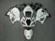 Erschwingliche Suzuki GSXR 1300 Hayabusa Motorrad Verkleidung 1996-2007 - Weiss Schwarz Corona