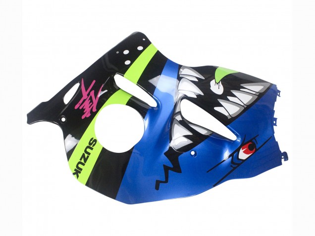 Erschwingliche Suzuki GSXR 1300 Hayabusa Motorrad Verkleidung 1996-2007 - Blau Grun Hai 46