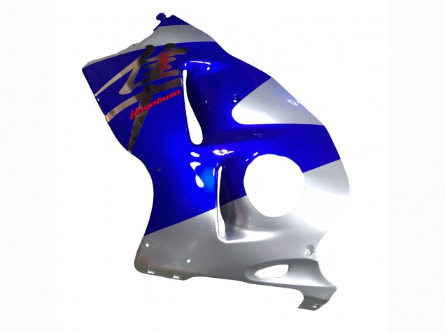 Erschwingliche Suzuki GSXR 1300 Hayabusa Motorrad Verkleidung 1996-2007 - Blau Silber Hayabusa