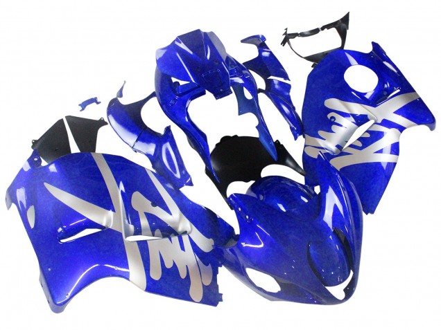Erschwingliche Suzuki GSXR 1300 Hayabusa Motorrad Verkleidung 1996-2007 - Glanzendes Blau