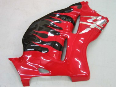 Erschwingliche Suzuki GSXR 1300 Hayabusa Motorrad Verkleidung 1996-2007 - Rot Schwarz