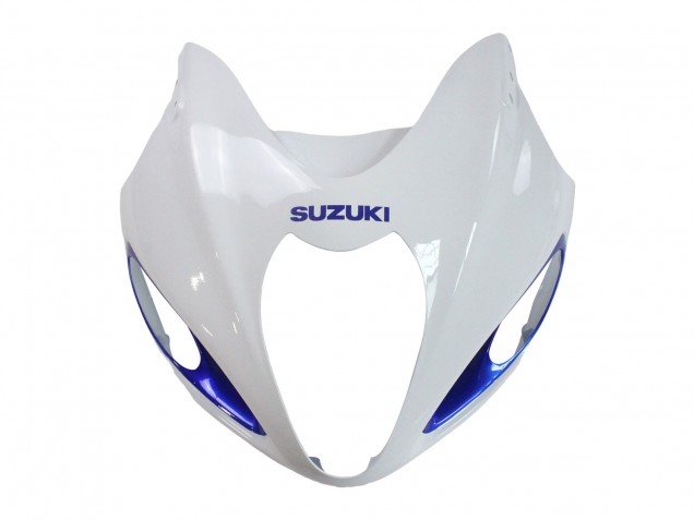 Erschwingliche Suzuki GSXR 1300 Hayabusa Motorrad Verkleidung 1996-2007 - Weiss Blau Hayabusa