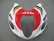 Erschwingliche Suzuki GSXR 1300 Hayabusa Motorrad Verkleidung 1996-2007 - Weiss Rot Motul