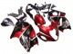 Erschwingliche Suzuki GSXR 1300 Hayabusa Motorrad Verkleidung 1996-2007 - Rot Glanzendes Schwarz Hayabusa