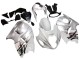 Erschwingliche Suzuki GSXR 1300 Hayabusa Motorrad Verkleidung 1996-2007 - Weiss Silber Hayabusa