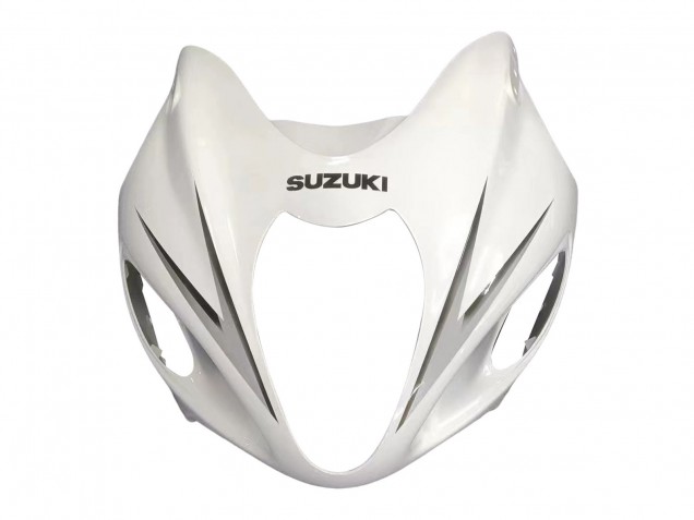 Erschwingliche Suzuki GSXR 1300 Hayabusa Motorrad Verkleidung 1996-2007 - Weiss Silber Hayabusa