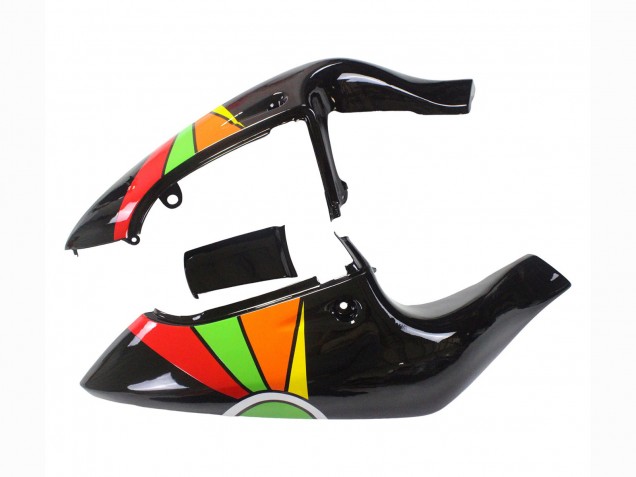 Erschwingliche Suzuki GSXR 600 / GSXR 750 Motorrad Verkleidung 1996-2000 - Schwarz Mehrfarbig 27