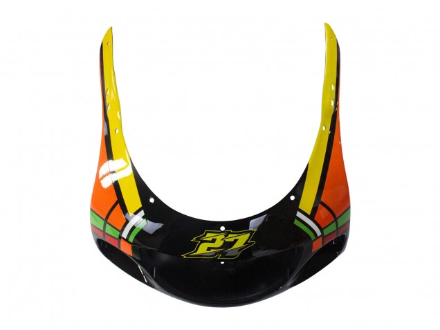 Erschwingliche Suzuki GSXR 600 / GSXR 750 Motorrad Verkleidung 1996-2000 - Schwarz Mehrfarbig 27