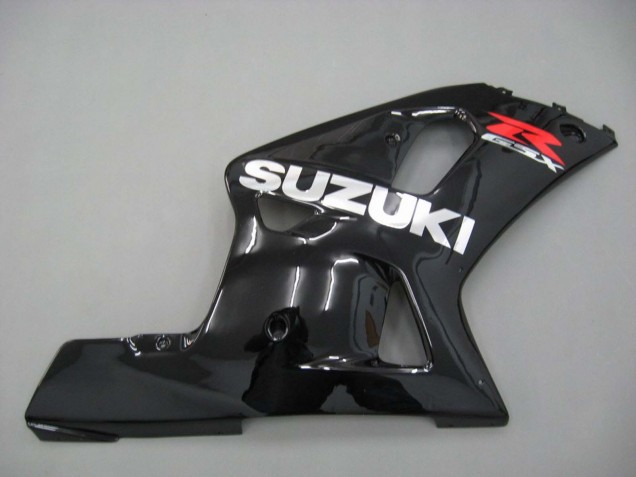 Erschwingliche Suzuki GSXR 600 / GSXR 750 Motorrad Verkleidung 2001-2003 - Glanzendes Schwarz Rot Weiss