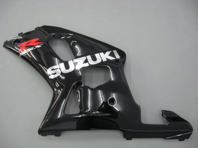 Erschwingliche Suzuki GSXR 600 / GSXR 750 Motorrad Verkleidung 2001-2003 - Glanzendes Schwarz Rot Weiss