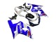 Erschwingliche Suzuki GSXR 600 / GSXR 750 Motorrad Verkleidung 2001-2003 - Weiss Blau Glanzendes Schwarz Rot