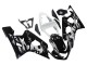 Erschwingliche Suzuki GSXR 600 / GSXR 750 Motorrad Verkleidung 2004-2005 - Weiss Schwarz