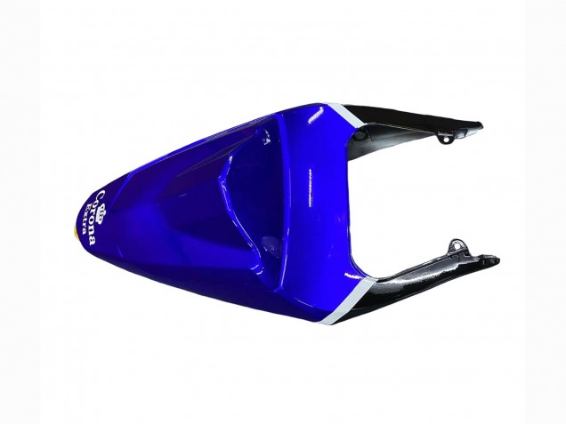 Erschwingliche Suzuki GSXR 600 / GSXR 750 Motorrad Verkleidung 2004-2005 - Weiss Blau Schwarz Corona Motul