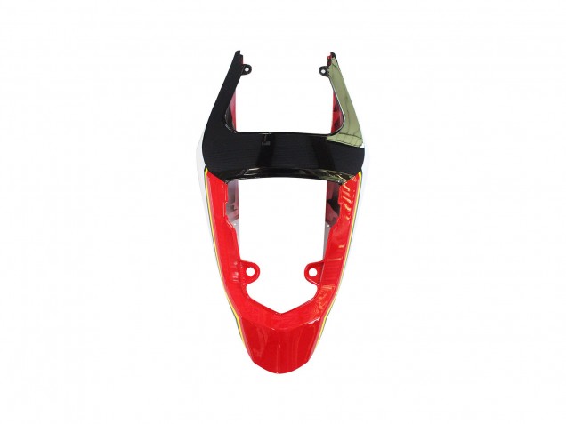 Erschwingliche Suzuki GSXR 600 / GSXR 750 Motorrad Verkleidung 2004-2005 - Weiss Rot Gelb Michelin Texaon Heron 7