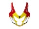 Erschwingliche Suzuki GSXR 600 / GSXR 750 Motorrad Verkleidung 2004-2005 - Weiss Rot Gelb Michelin Texaon Heron 7