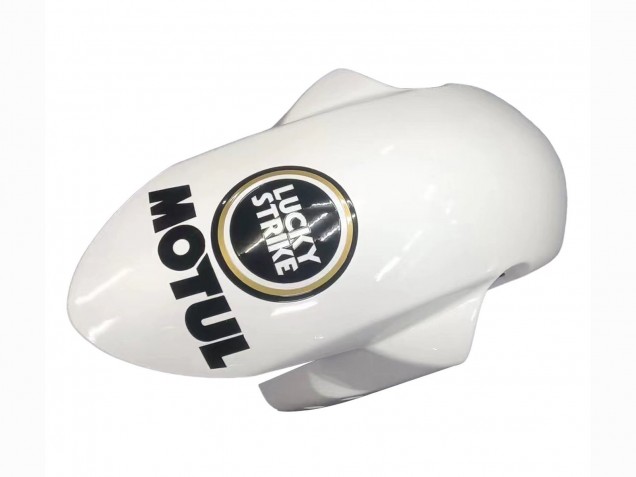 Erschwingliche Suzuki GSXR 600 / GSXR 750 Motorrad Verkleidung 2006-2007 - Weiss Schwarz Lucky Strike Motul