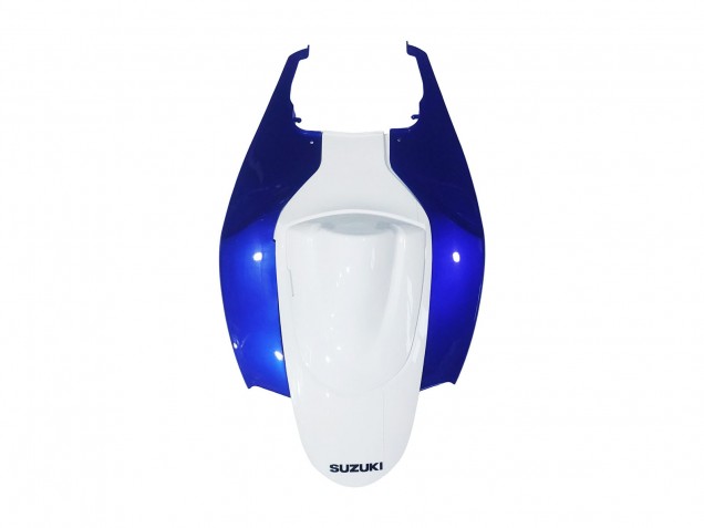 Erschwingliche Suzuki GSXR 600 / GSXR 750 Motorrad Verkleidung 2006-2007 - Weiss Blau Flamme